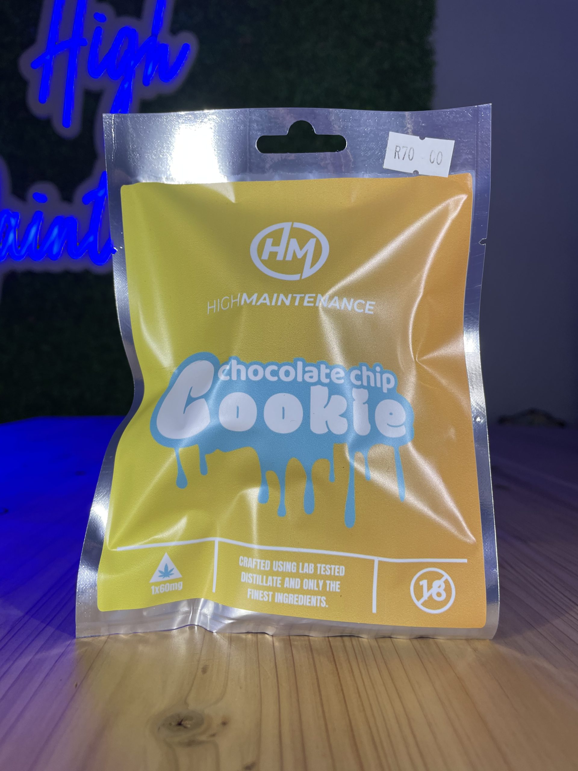 NEW YORK-STYLE CHOCOLATE CHIP COOKIES – 60mg – R70