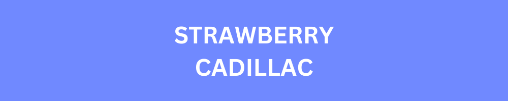 STRAWBERRY CADILLAC – INDOOR SATIVA – R150/g