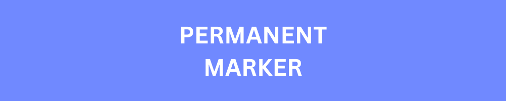 PERMANENT MARKER – INDOOR INDICA – R90/g