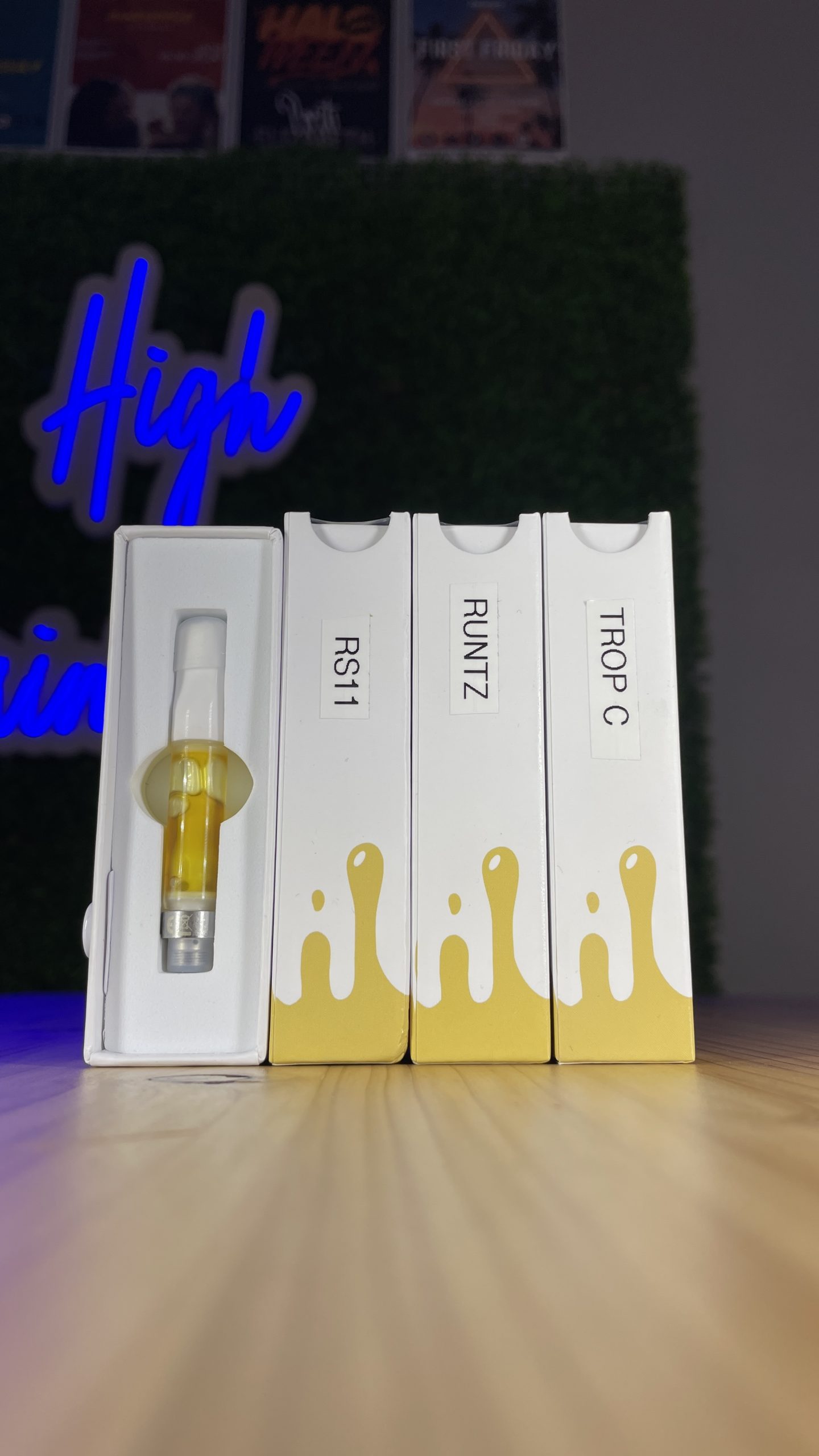 LIVE HASH ROSIN CARTRIDGES – 1ML – R1000