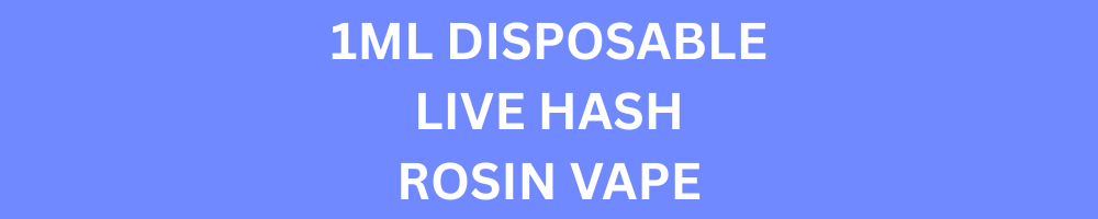 1ML DISPOSABLE LIVE HASH ROSIN VAPE – HYBRID – R900